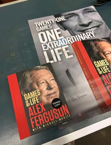 Signed alex ferguson games - alex,
