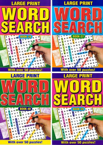 Adult wordsearch puzzle - 4,