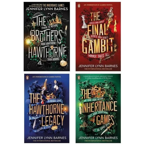 Inheritance games 4 books - games, x