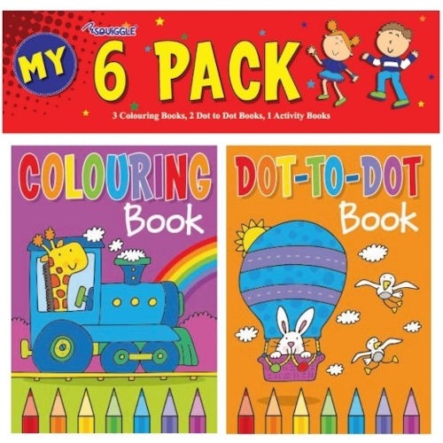 Mini colouring activity - activity, books
