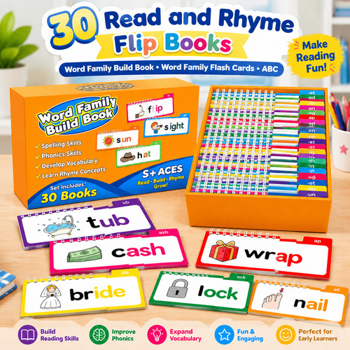 Word family flip - 30,