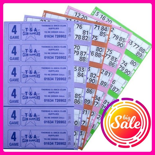 Bingo tickets - tickets, 4