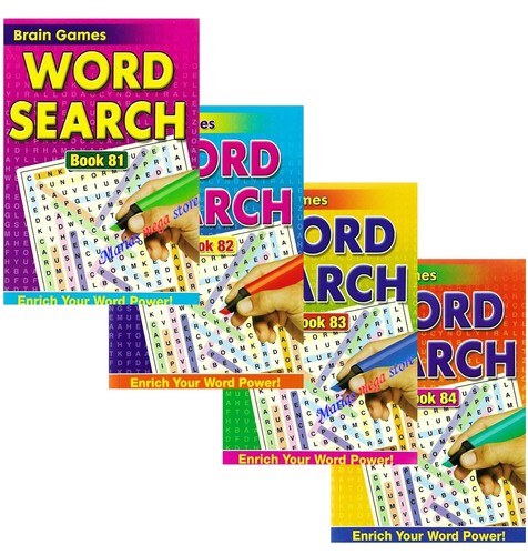 Set a5 wordsearch - of, x