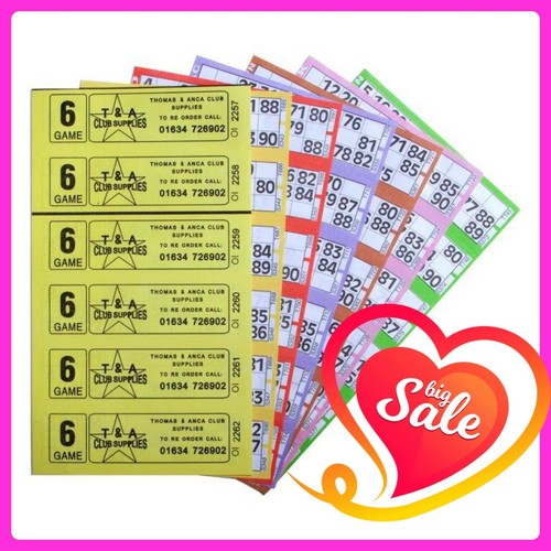 Bingo tickets books - tickets,