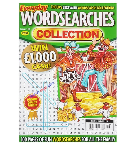 Wordsearch puzzle book - book,